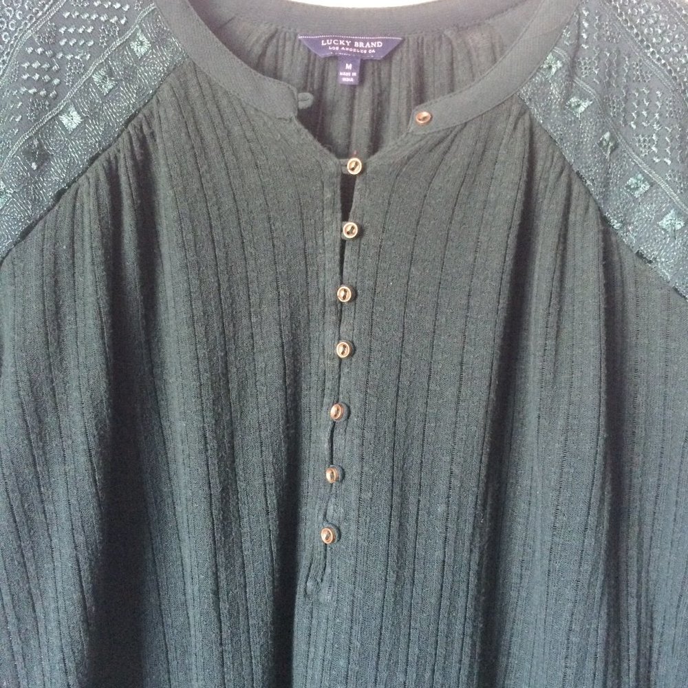 Lucky Brand Long Sleeve Top - Picture 5 of 7